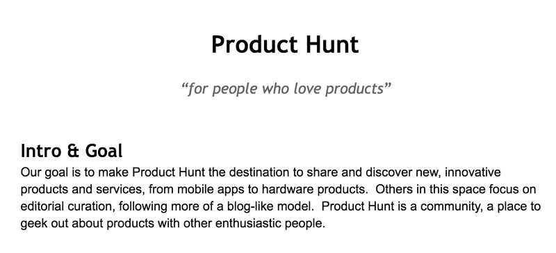 product hunt
