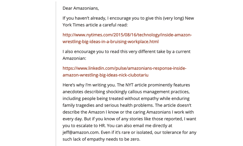 bezos culture