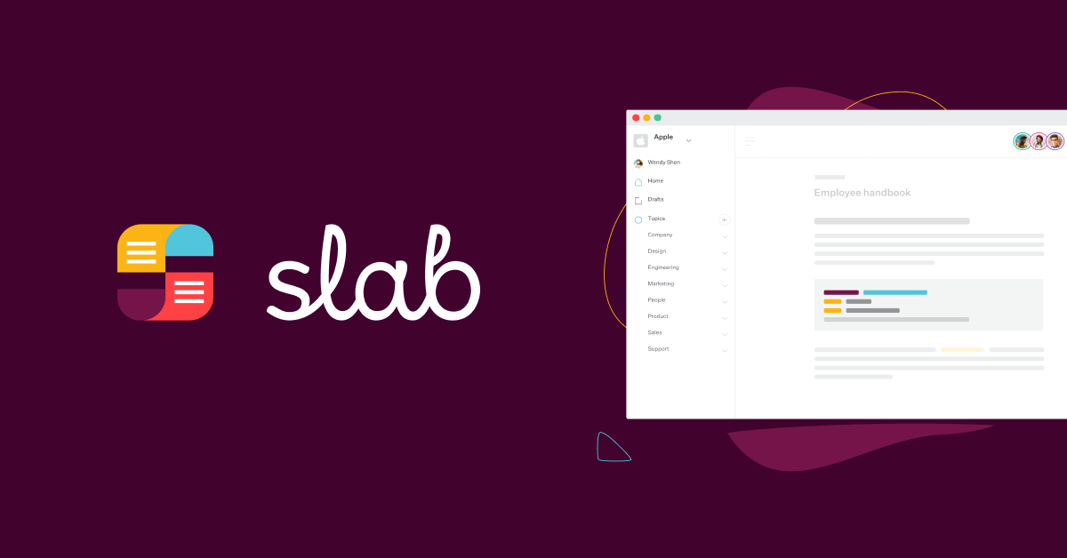 Slab - Knowledge Base & Wiki Software